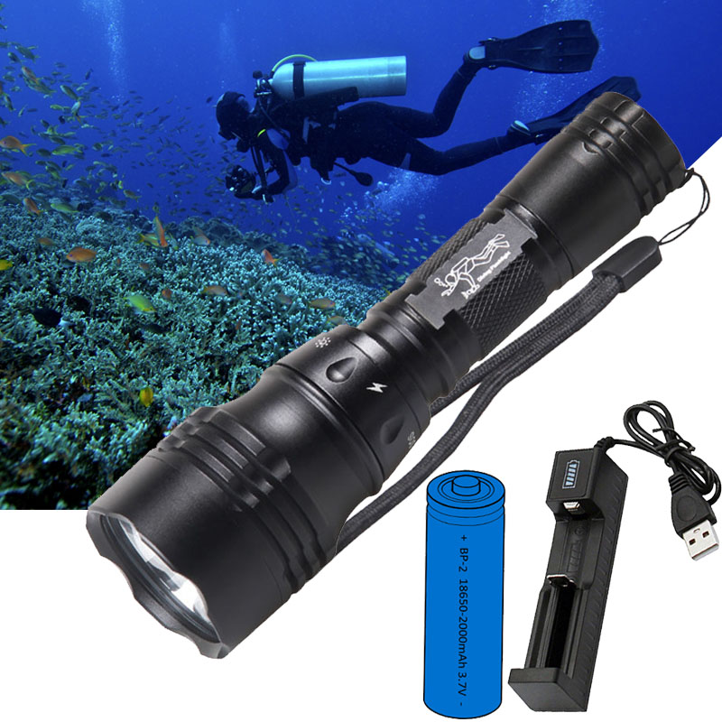 Fish Finder Charger - Портативный подводный фонарь для дайвинга 10
