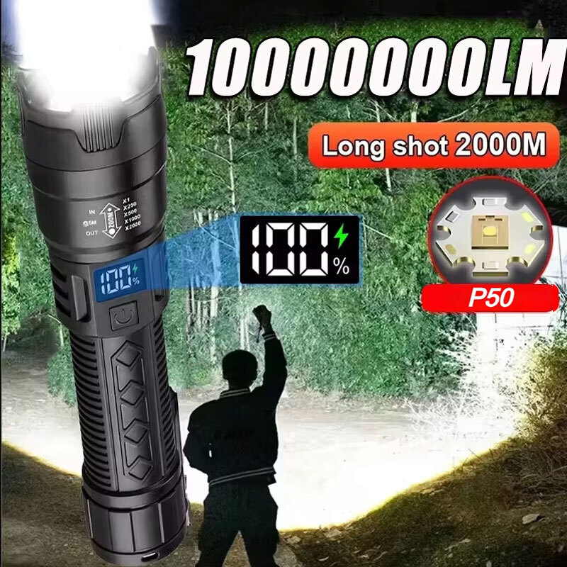Мощные светодиодные фонари 200 – обзор и цена Fishing Light
