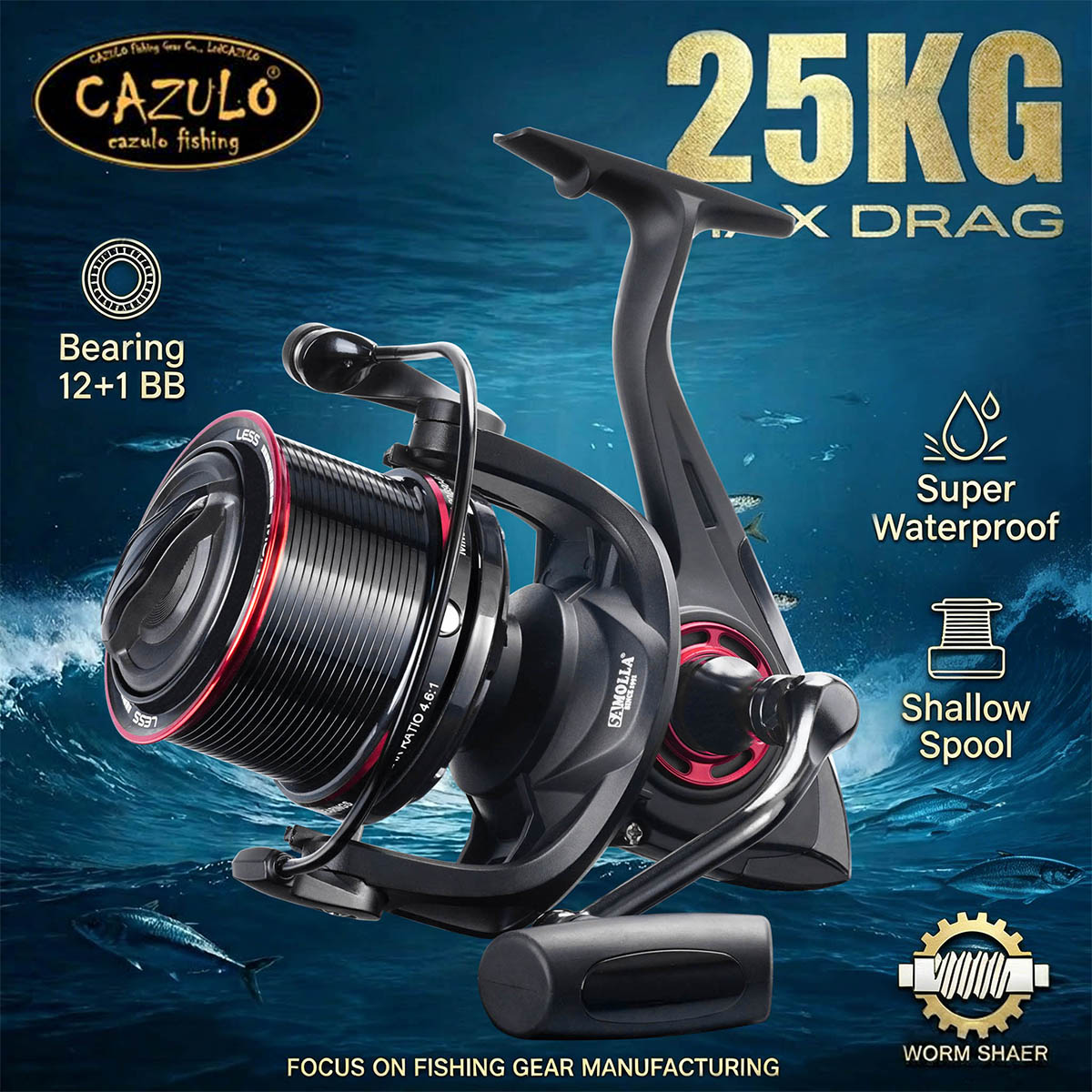Спиннинговая катушка CAZULO дл – обзор и цена Daiwa Reel Bg