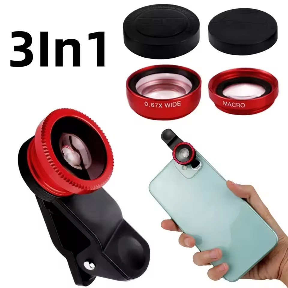 3-в-1 объектив для мобильного  – обзор и цена Fishing Camera