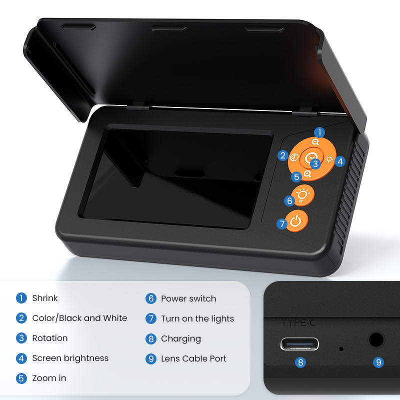 Подводная камера для рыбалки с – обзор и цена Fish Finder Portable