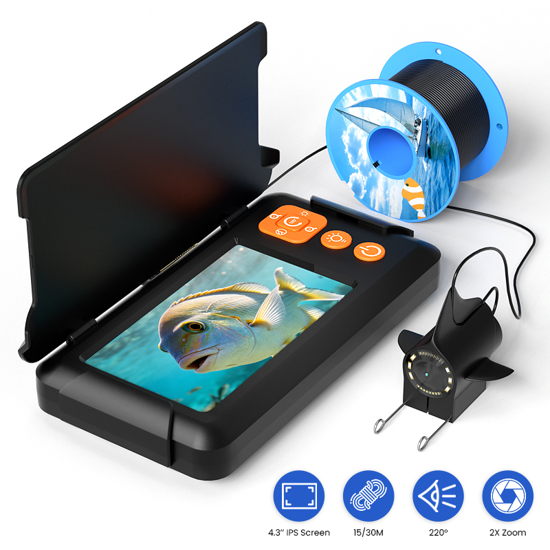 Портативный эхолот с крепление – обзор и цена Fish Finder Portable